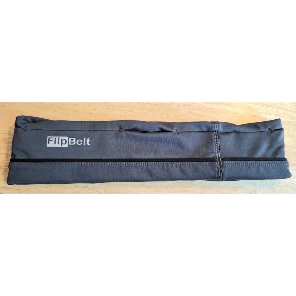 Flip Belt Grey Size Medium Gray Unstretched 24" Circumference 38"stretched